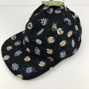 Rick \u0026 Morty Head Snapback Flat Bill 