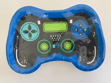 Gamer Birthday Computer Game Controller Shaped Paper Plates 8 Count