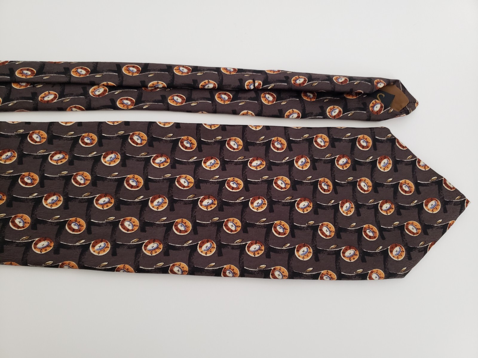 Men Robert Talbott Studio extra long tie, hand se… - image 6