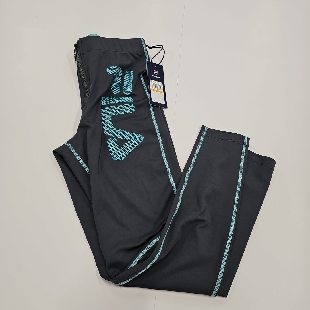 Leggings donna Fila Harleen zip davanti multicolore piccoli nuovi con etichette