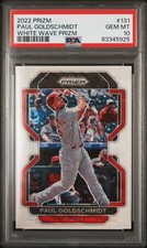 2022 Panini Prizm #131 Paul Goldschmidt White Wave Prizm PSA 10