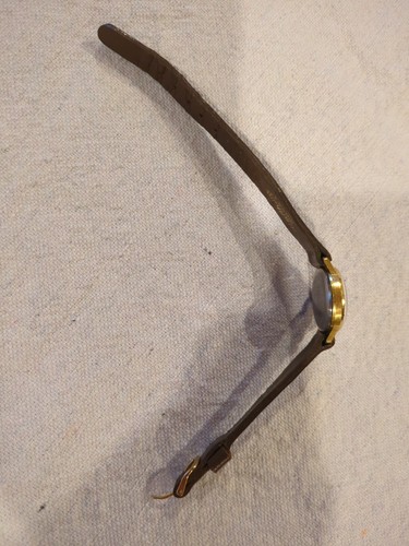 Vintage Kienzle 17 Jewels Hand Wound Swiss Made Women's Watch Leather Band Works - Picture 8 of 11