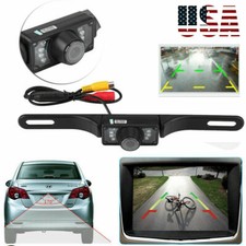 Rear View Camera Backup License Plate Night Alpine ILXW650 ILX-W650