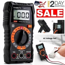 Multimetro Digital Professional Automotriz Voltimetro Amperimetro Para Carro New