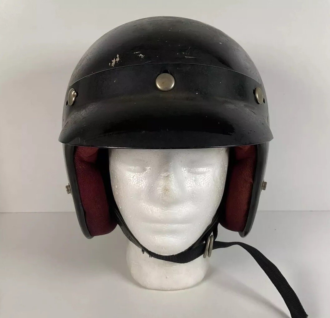 Vintage Shoei Honda Line Motorcycle Helmet Large 1975 Open Face | eBay