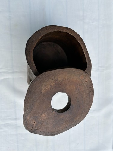 Rustic Wood Tissue Box Cover Tissue Holder Natural Shape for Home Decor - Picture 5 of 8