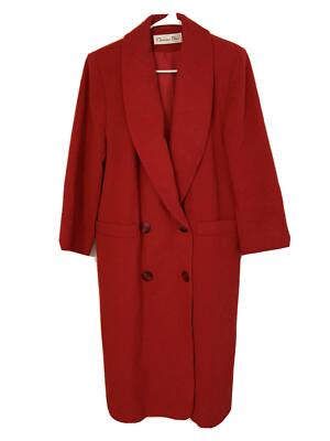 ジャケット・アウター vintage 80s dior cashmere super long Very Rare Vintage 80s Christian Dior PRÊT-A-PORTER Trench Coat