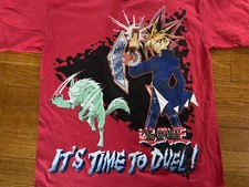 1996 Yugioh Its Time To Duel shirt - sz Boys 8-10 vintage 90s Yu-Gi-Oh tee RARE