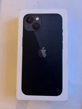 iPhone 13 Midnight 128 GB EMPTY BOX ONLY, Includes Apple Sticker, SIM Key, Paper