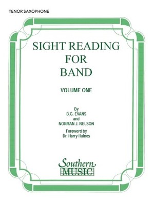 Sight Reading for Band, Book 1 Tenor Sax Level 2
