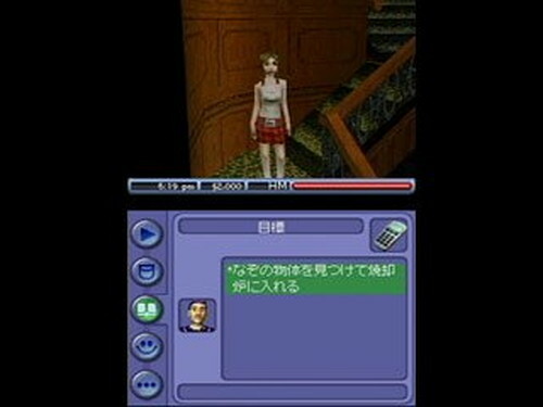 USED Nintendo DS The Sims 2 messed hotel life 07155 JAPAN