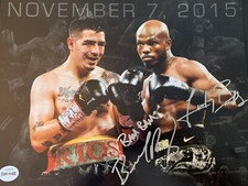 Timothy Bradley & Brandon Rios Signed Photo 14x11 - Fight Plaza Certified