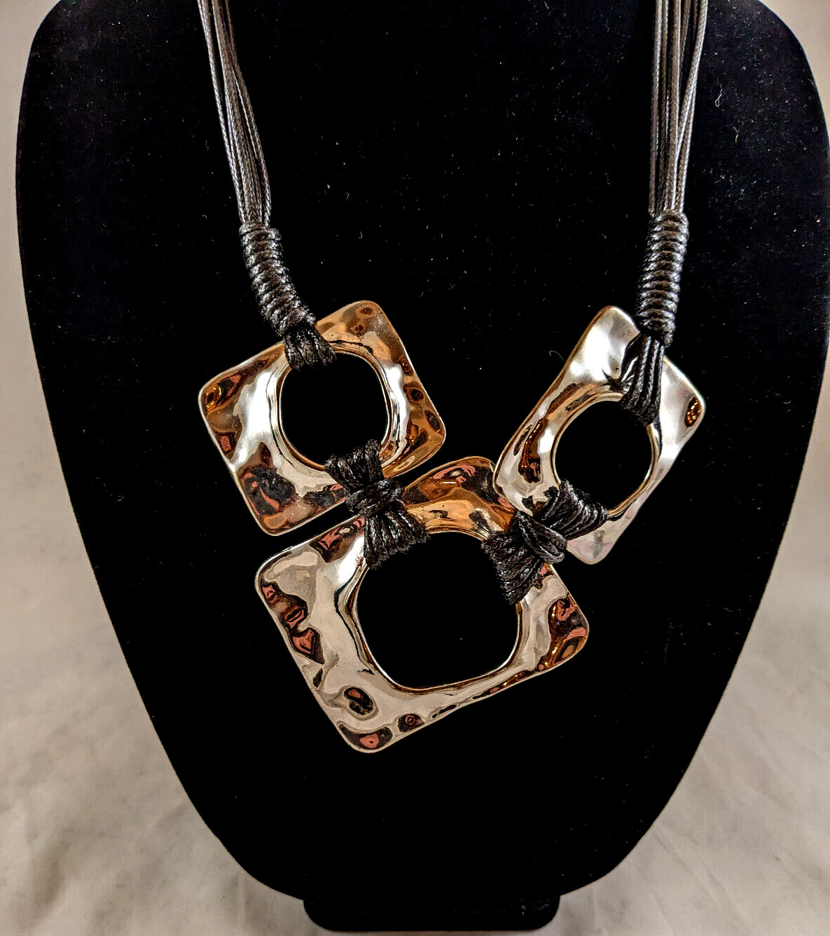 Vintage Multi-Stand Statement Necklace - image 5