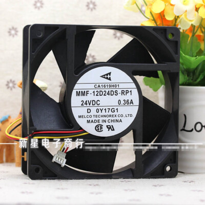 1pcs  Mitsubishi MMF-12D24DS-RP1 24V 0.36A 12038 A740 inverter fan CA1619H01