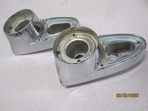 1954 Plymouth Used Tail Light Housing set pair Mopar 1546436 - Picture 10 of 11