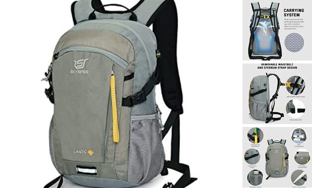 Small Hiking Backpack Lightweight Travel Backpacks 20L Lantc20-celadongreen-image