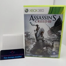 Assassin's Creed III (Microsoft Xbox 360, 2012)