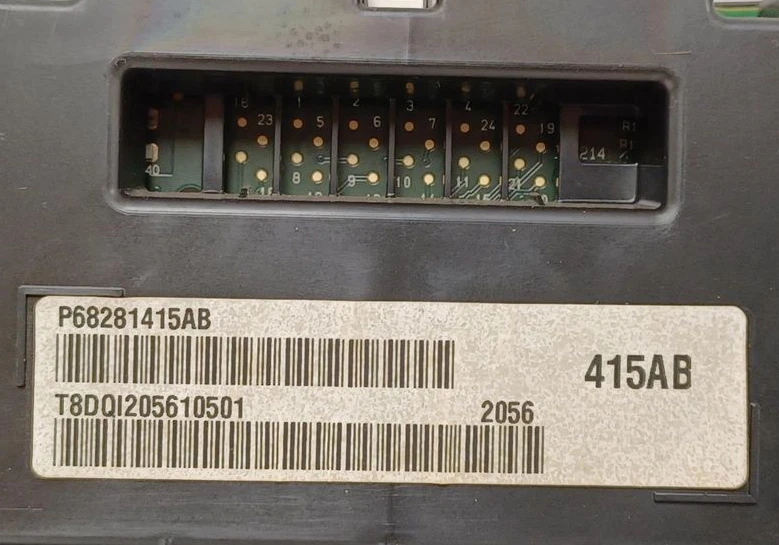 Dodge Charger 2016 velocímetro Cluster MPH Foto 2 de 3