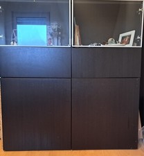 IKEA Besta Kommode / Sideboard schwarzbraun
