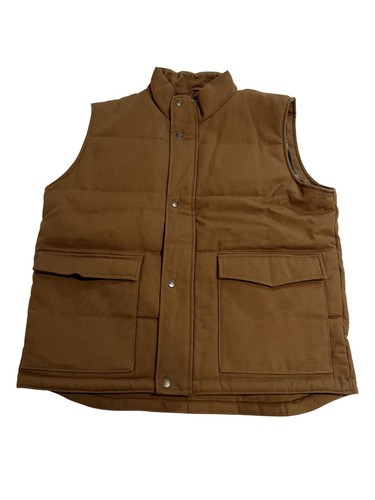 Dakota Insulated Vest in Brown