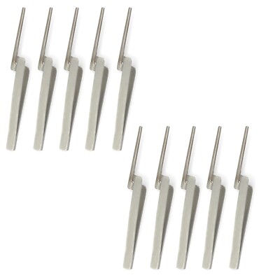 10 Pcs Articulating Paper Forceps Straight 6'' Dental Holding Stainless Steel