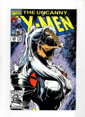 Uncanny X-men #290 1992 NM- 9.2 Storm in a Storm!