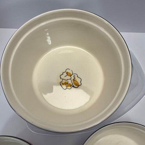 Tabletops Unlimited Popcorn Bowls Set, Ceramic, Movie Night, Snack Bowls - Picture 15 of 21