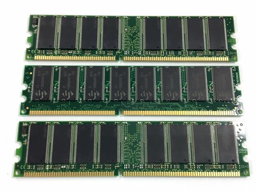 3GB 3x1GB PC-3200 KINGSTON KVR400/1GR DDR-400 ProMOS Desktop Ram Kit DDR1 PC3200 - Picture 6 of 6