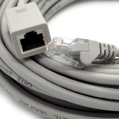 Ethernet Verlängerungskabel Cat6 Netzwerk RJ45 Verlängerungskabel Stecker auf Buchse Posten