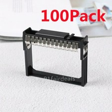 100 Pack 2.5" SFF Hard Drive Blank Tray Caddy Filler For HP G8 G9 DL360P DL38P