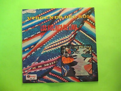 JULIO SANTOS Y LOS VIOLINES DE LIMA VIRGENES DEL SOL  LP LATIN   