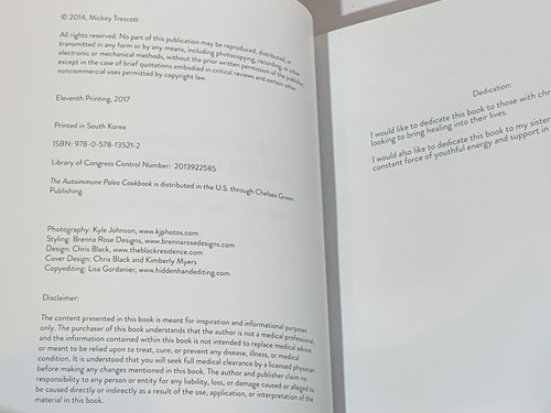 Cookbook Autoimmune Paleo An Allergen-Free Approach to Managing Chronic Illness - Picture 2 of 8