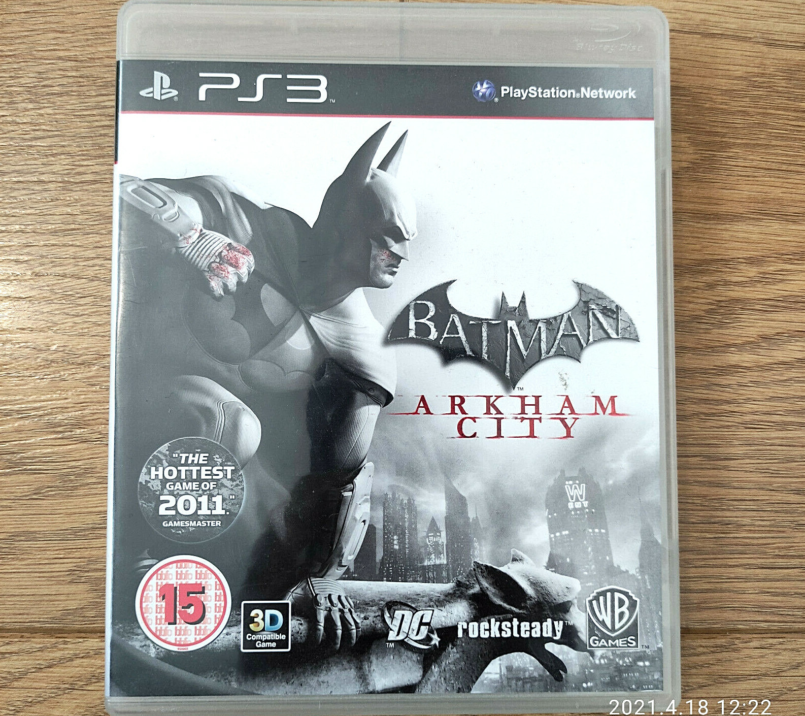 Batman Arkham City for Sony Playstation 3 PS3 UK PAL Region 2