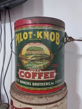 Vintage Food Tins KC Powder, LUZIANNE, RITZ, NABISCO, PILOT KNOB, CHARLES CHIPS