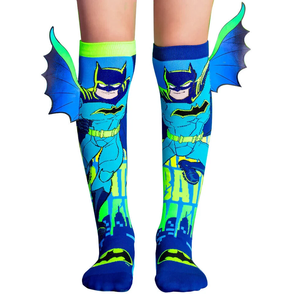 Madmia Batman Neon Kids/Toddler Soft Comfortable/Playful Soft Socks 3-5y