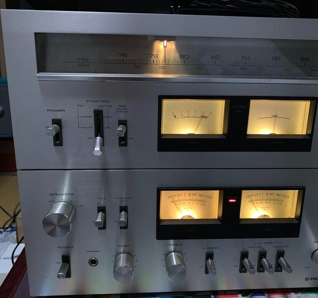PIONEER SA-7800II のみ Pioneer Audio Set TX-7800 Ⅱ & SA-7800Ⅱ Vintage Amp Fully