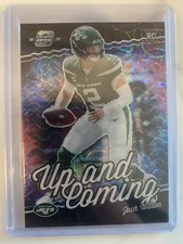 2021 Panini Contenders Optic Up And Coming Zach Wilson Black Scope/25