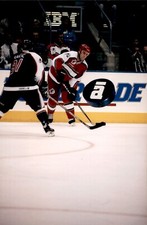 PF43 2000 Orig Photo SANDIS OZOLINSH HOCKEY ALL-STAR GAME COLORADO AVALANCHE DEF