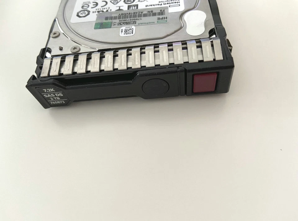 765466-B21 HP 2TB 12G SAS 7.2K RPM 2.5" 512E HDD 765873-001 765452-002 - Image 2 of 2