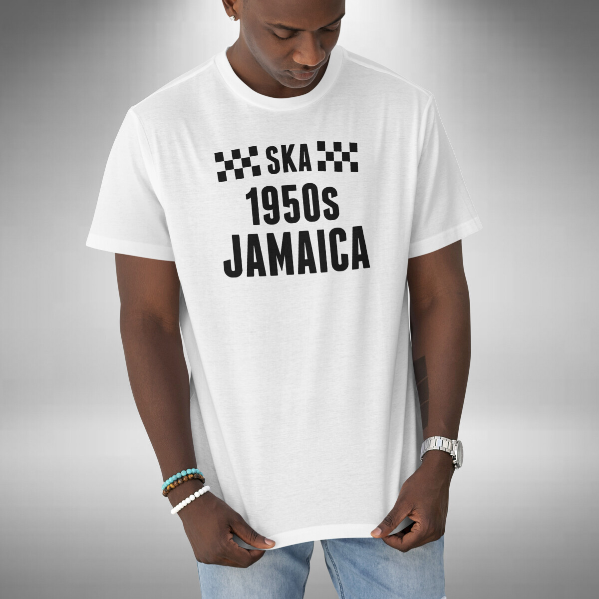 SKA 1950s Jamacia T-Shirt Sizes Small - 5XL SKA Cultural Origins 2 Tone Reggae