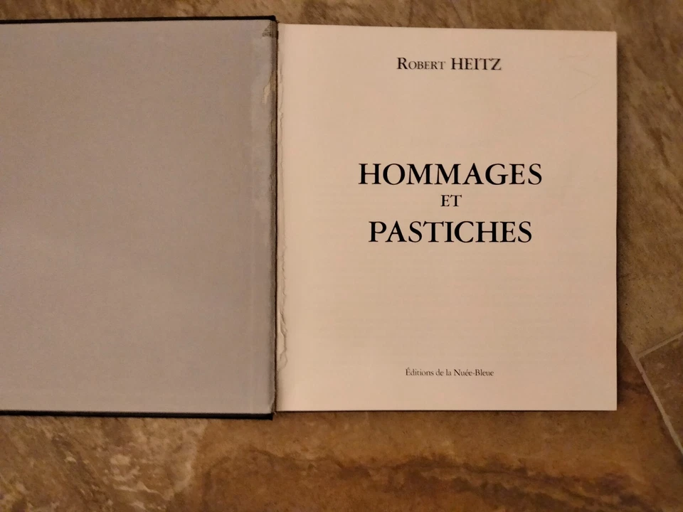 de Robert HEITZ; HOMMAGES ET PASTICHES Broche illustre - Photo 3/4
