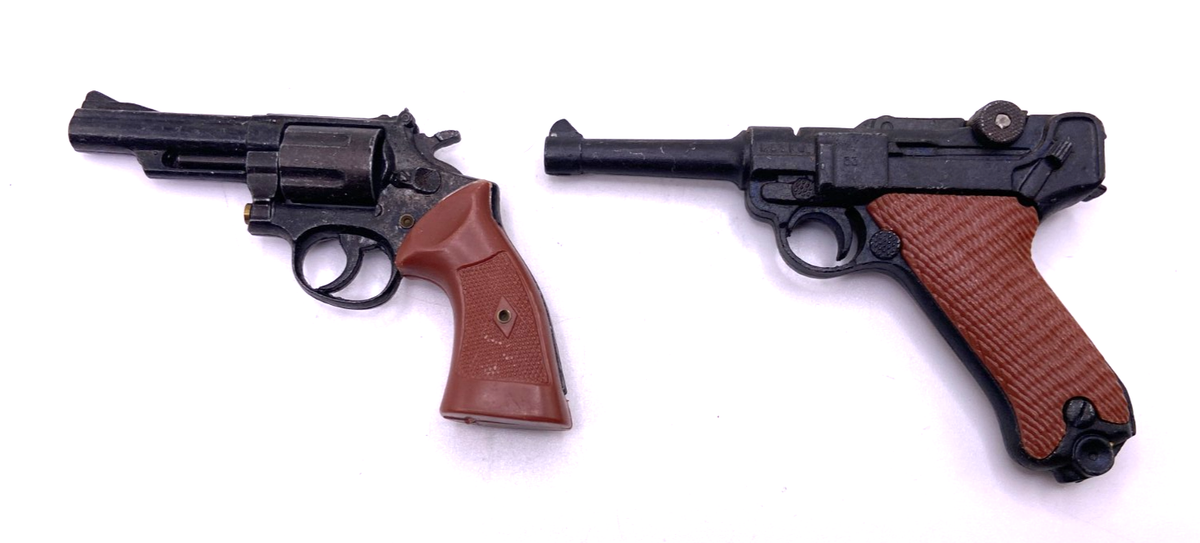 Vintage MARX Miniature toy gun lot GERMAN LUGER 9mm 1253Ku