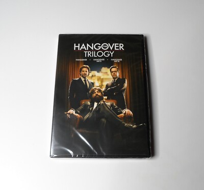 Hangover Trilogy DVD Part 1 II 2 III 3 *NEW & SEALED* Bradley Cooper Ed Helms