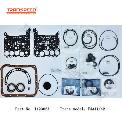 TRANSPEED F4A41 F4A42 Transmission Rebuild kit Overhaul Gasket For MITSUBISHI