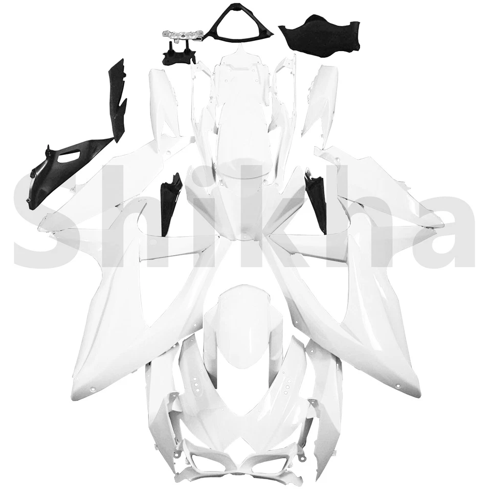 ABS Injection Bodywork Fairing Kit For Suzuki GSXR600 GSXR750 2008-2010 2009 K8 - Image 2 of 4
