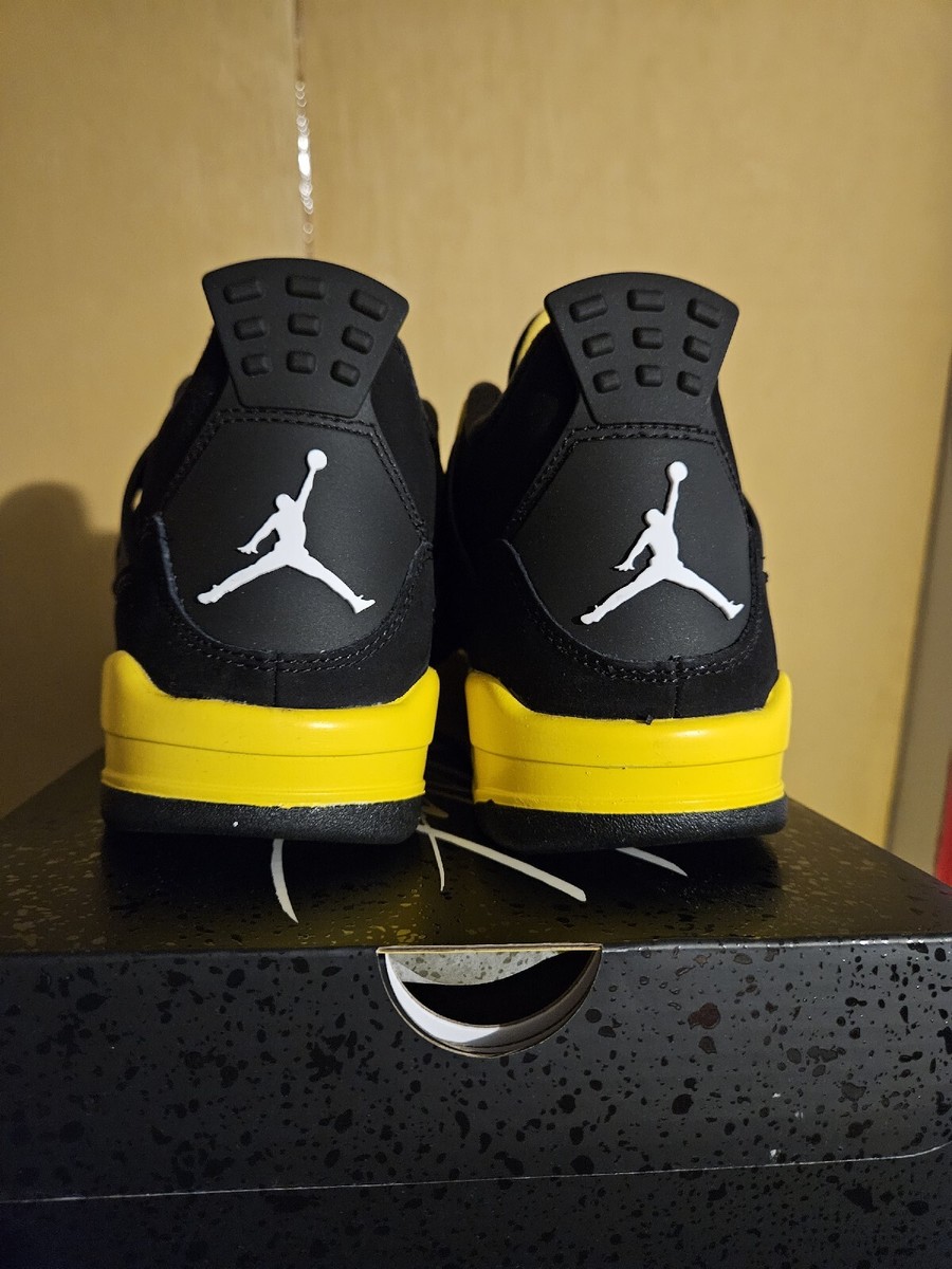 ＲainyAir Jordan 4 Retro \"Thunder２３センチ 2023 Air Jordan 4 Retro Thunder Size 13 | eBay