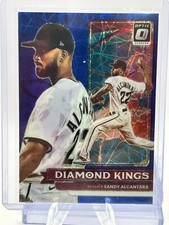 SANDY ALCANTARA 2022 PANINI OPTIC DIAMOND KINGS BLUE VELOCITY 31/99 #19 JT