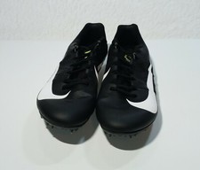 Men's Size 12 Nike Black White Zoom Rival UK11 Track Shoes Cleats 907564-017