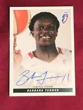 Barbara Turner 2007 WNBA Rittenhouse Auto Seattle Storm