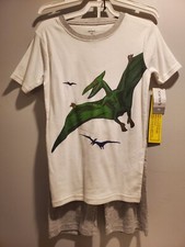 Carters Boys Shirt  Shorts Set size 10   2pc   Dinosaur Pterodactyl